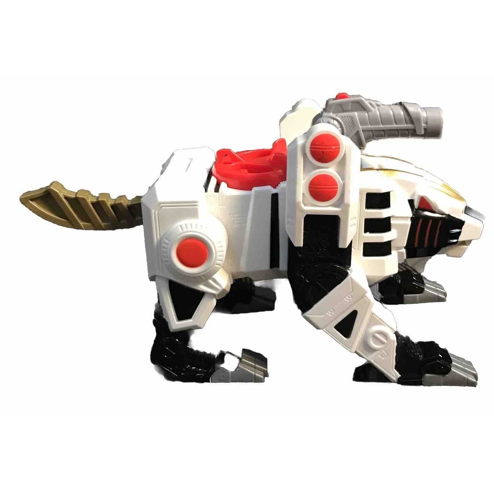 Fisher Price Imaginext Power Rangers White Tigerzord Tiger! No Power Ranger.